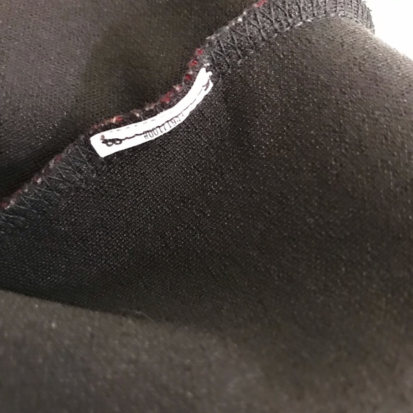 Forever21+ Red Black Floral Embroidered Cocktail Dress Sleeveless 1X - Picture 13 of 13